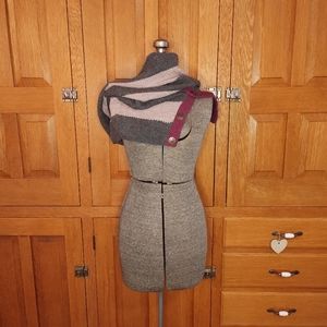 Noonday Collection 100% alpaca soft & slouchy button infinity scarf